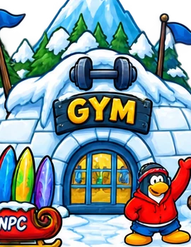 The North Pole Fitness Club building